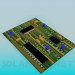 modèle 3D Carte de circuit imprimé - preview