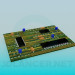 modèle 3D Carte de circuit imprimé - preview