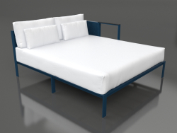 Sofa module XL, section 2 left (Grey blue)