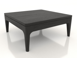 Niedriger Couchtisch FARGO 600x600x250 mm (schwarze Eiche)