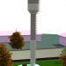 3d модель водонапірна вежа – превью