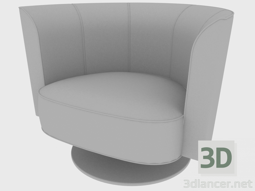 modèle 3D Chaise LUDWIG FAUTEUIL (90X73XH70) - preview