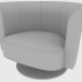 modèle 3D Chaise LUDWIG FAUTEUIL (90X73XH70) - preview