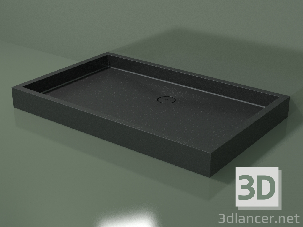 modèle 3D Receveur de douche Alto (30UA0143, Deep Nocturne C38, 160x100 cm) - preview