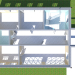 modèle 3D two-storey house - preview
