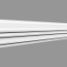 modèle 3D Moulure P9040 (200 x 5 x 2,5 cm) - preview