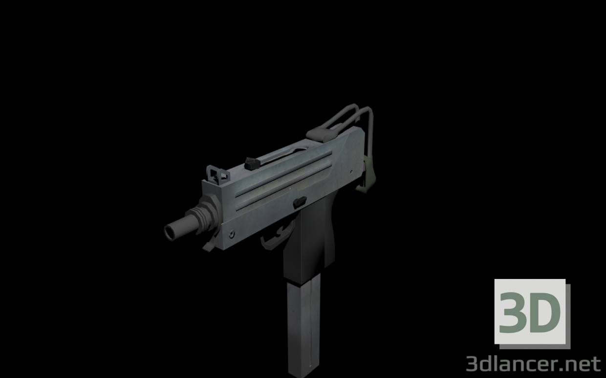 modèle 3D MAc-10 - preview