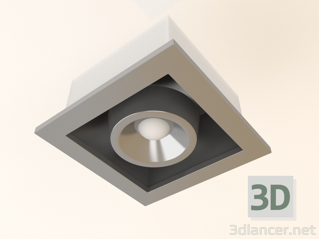3D modeli Gömme armatür MFusion L11 - önizleme