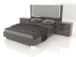 Sarah Bedroom Set (Grey)