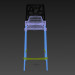 De la barra, taburete Ego Rock Bar 3D modelo Compro - render