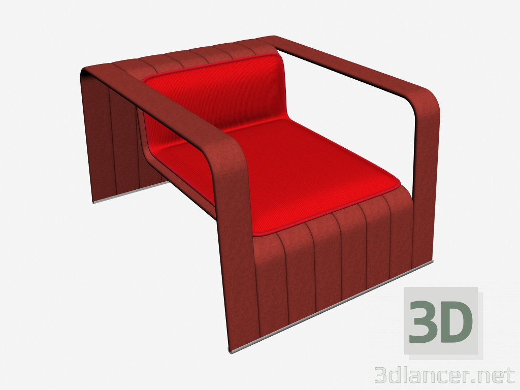 3D modeli Koltuk çerçeve B18Q - önizleme