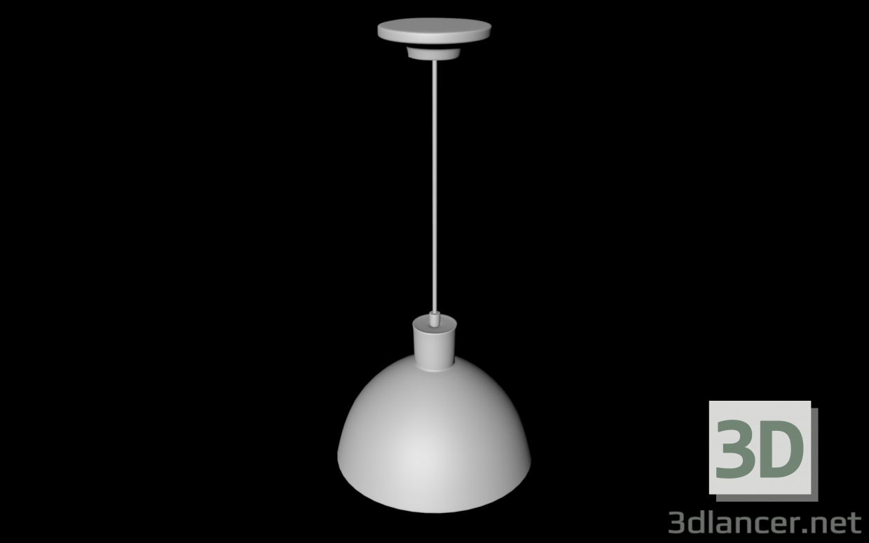 3d Lamp model buy - render