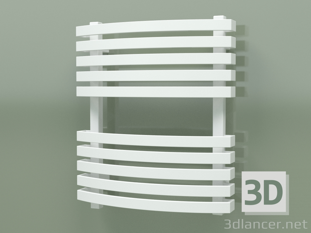 modello 3D Scaldasalviette Kioto One (WGKIN055048-S1, 555x480 mm) - anteprima