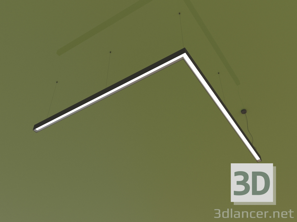 3 डी मॉडल लैंप कोण (1750x1750 मिमी) - पूर्वावलोकन