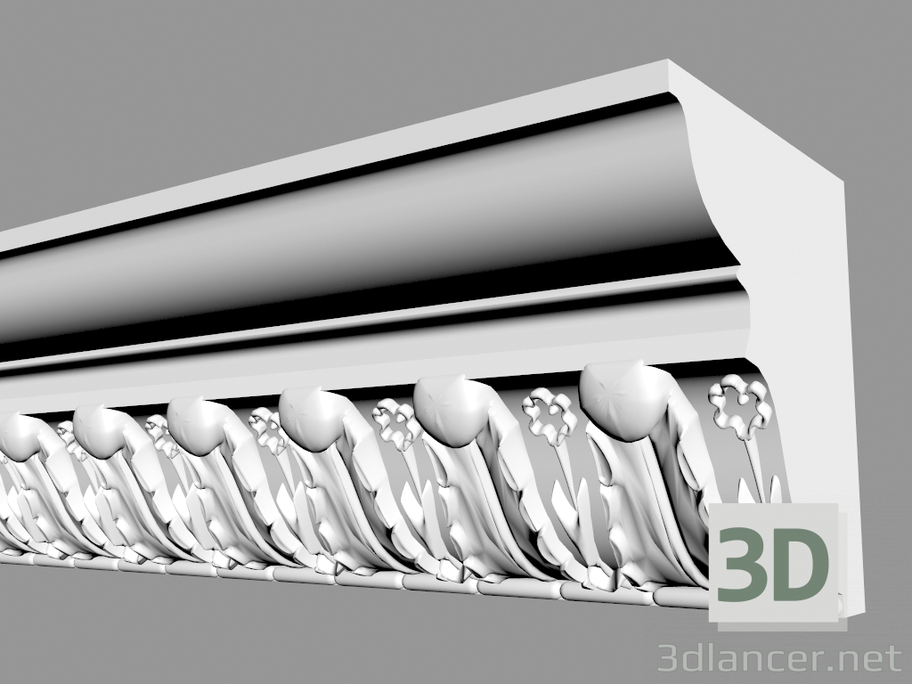 3D modeli Korniş C1066 - önizleme