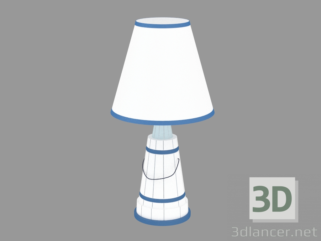 modello 3D Lampada da tavolo Faro (470031001) - anteprima