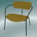 Modelo 3d Pavilhão da cadeira (AV11, A 70cm, 65x69cm, Veludo 6 Dandelion) - preview