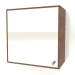 3d model Mirror with drawer ZL 09 (400x200x400, wood brown light) - preview