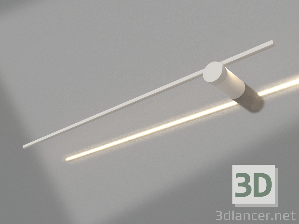 modèle 3D Lampe SP-VINCI-S900x55-10W Warm3000 (WH, 110 degrés, 230V) - preview