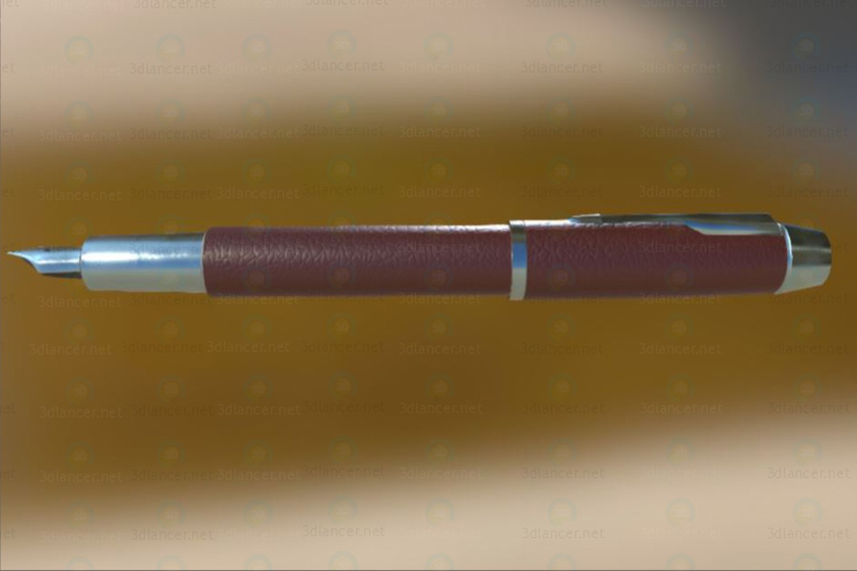 3d модель Старая ручка – превью