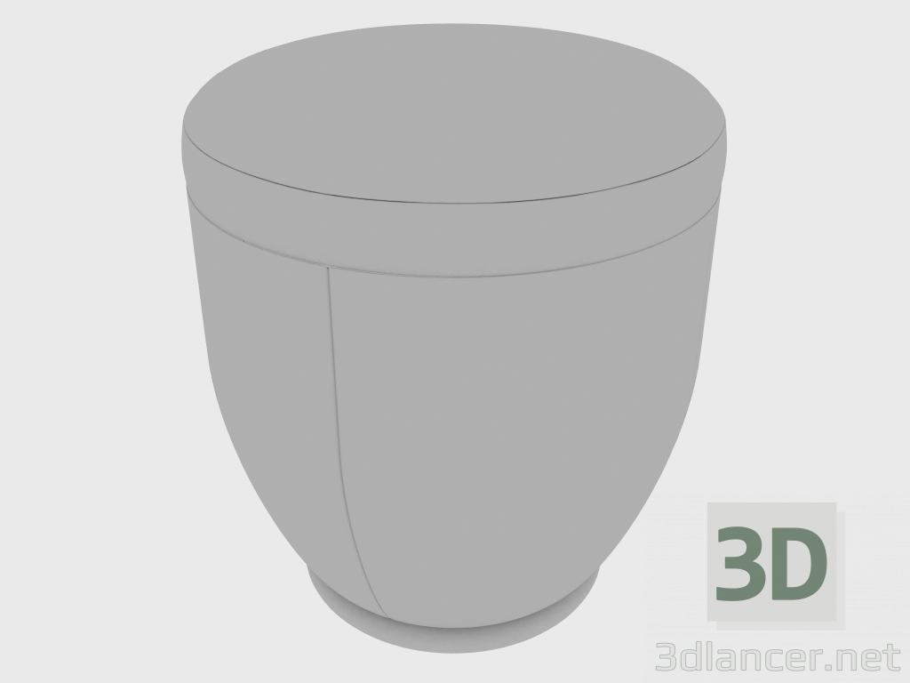 modèle 3D Pouf GODWIN POUF (d40xH46) - preview