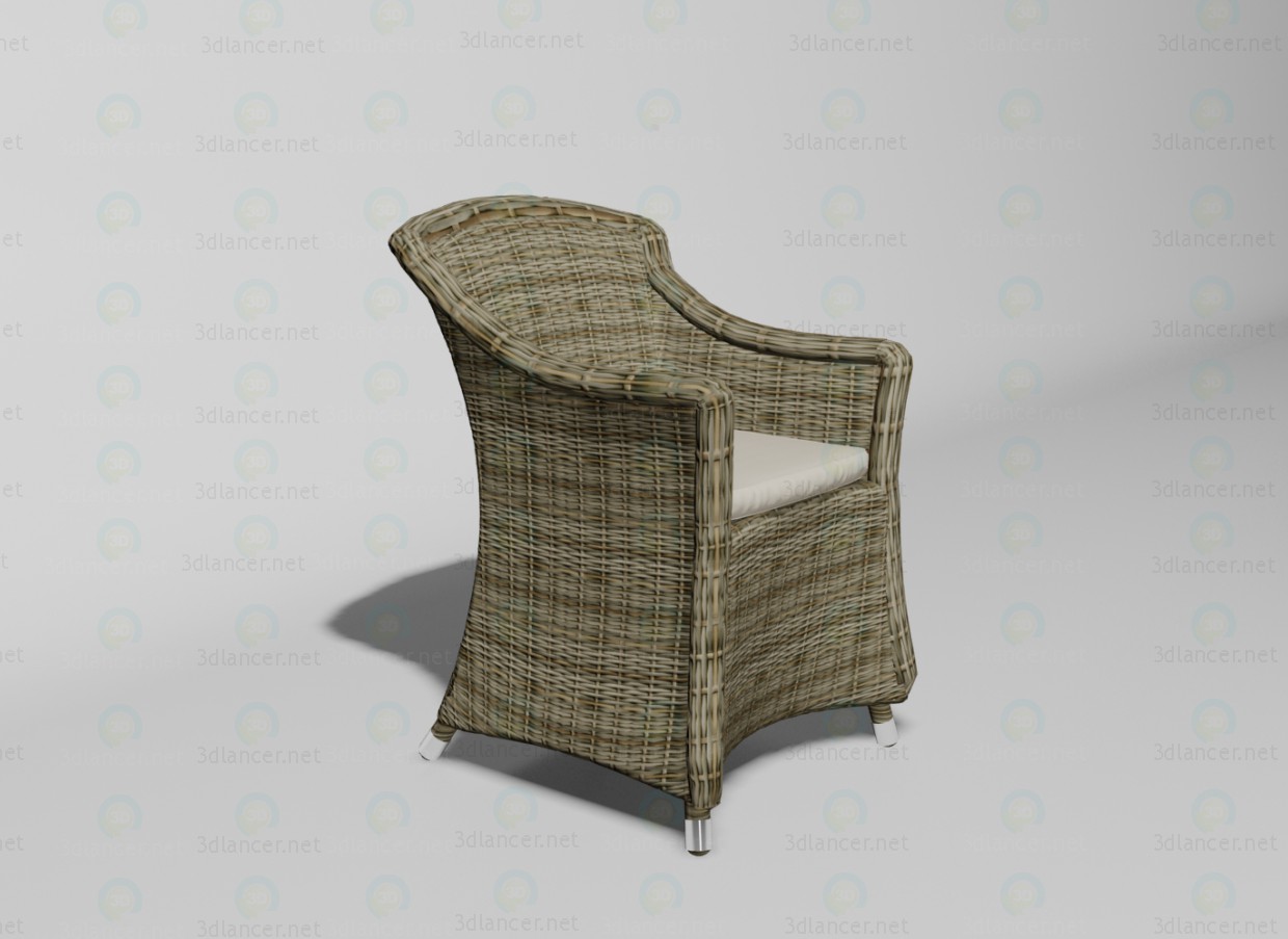 3 डी मॉडल पोंटे कुर्सी - पूर्वावलोकन