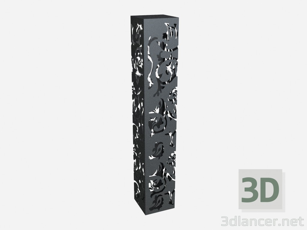 modello 3D Arte decorativi elemento stile In deco - anteprima