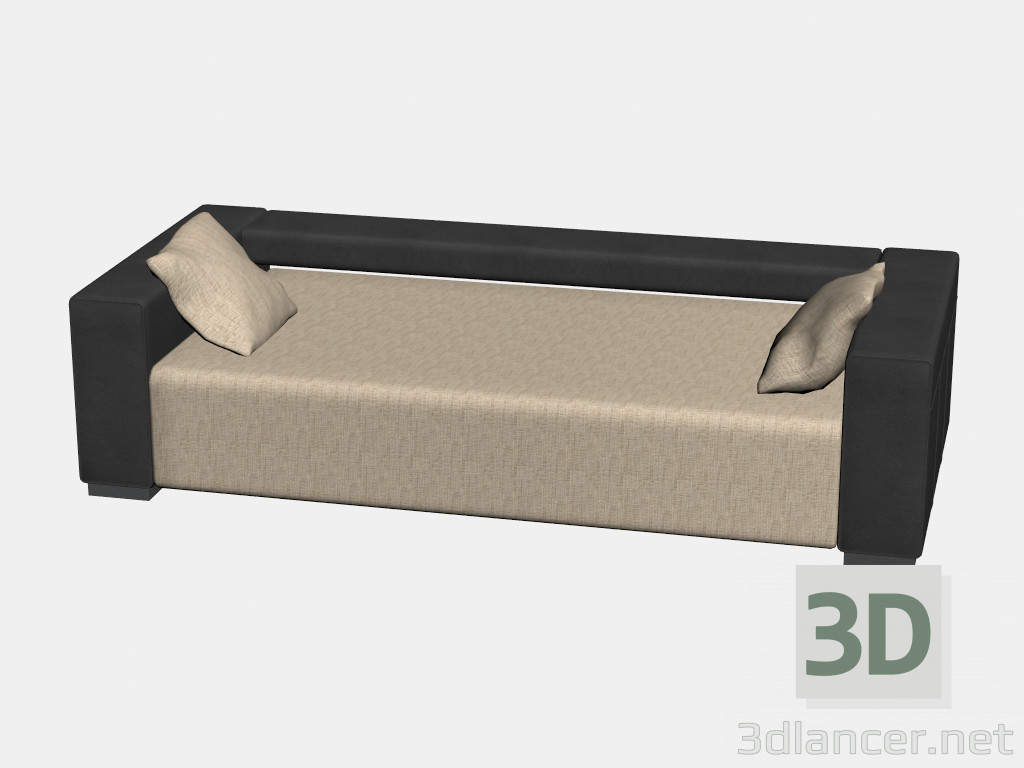 3 डी मॉडल वीनस सोफे बेड (248x111) - पूर्वावलोकन