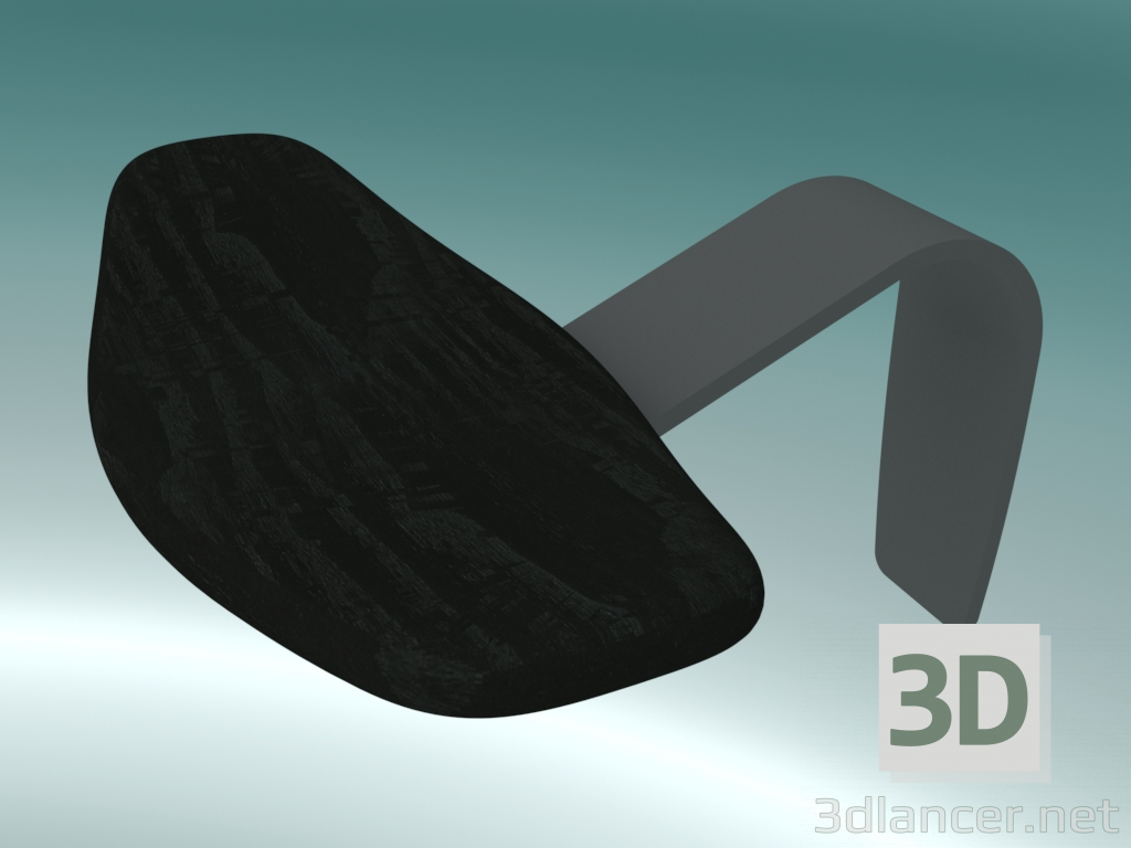 modello 3D Sgabello a muro RYO (S174) - anteprima