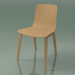 3D modeli Sandalye 3910 (4 ahşap ayak, meşe) - önizleme