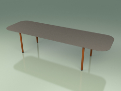 Expandable dining table 030 (Metal Rust)