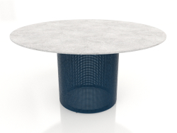 Table à manger Ø140 (Gris bleu)