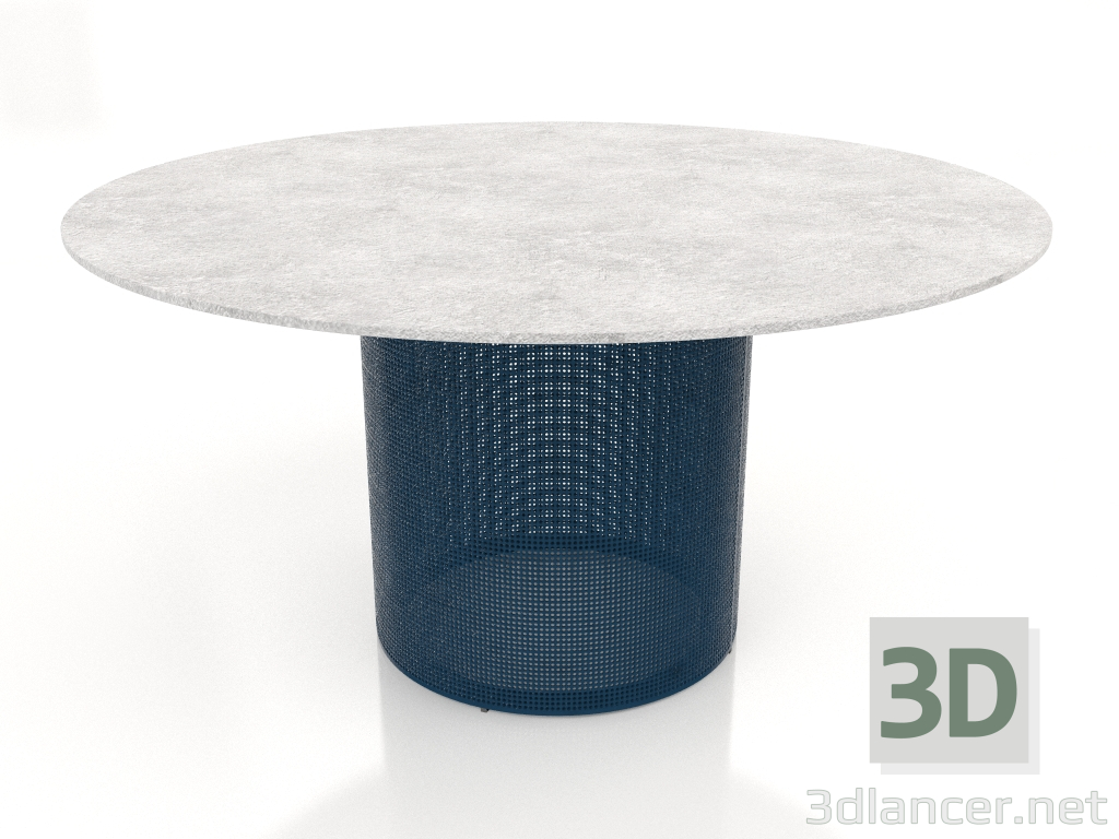 Modelo 3d Mesa de jantar Ø140 (cinza azul) - preview