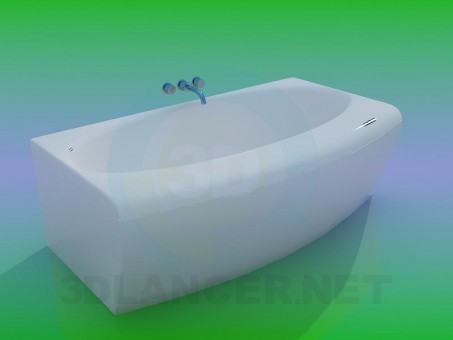 3d модель Ванна – превью