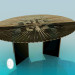 3 डी मॉडल अंडाकार टेबल - पूर्वावलोकन