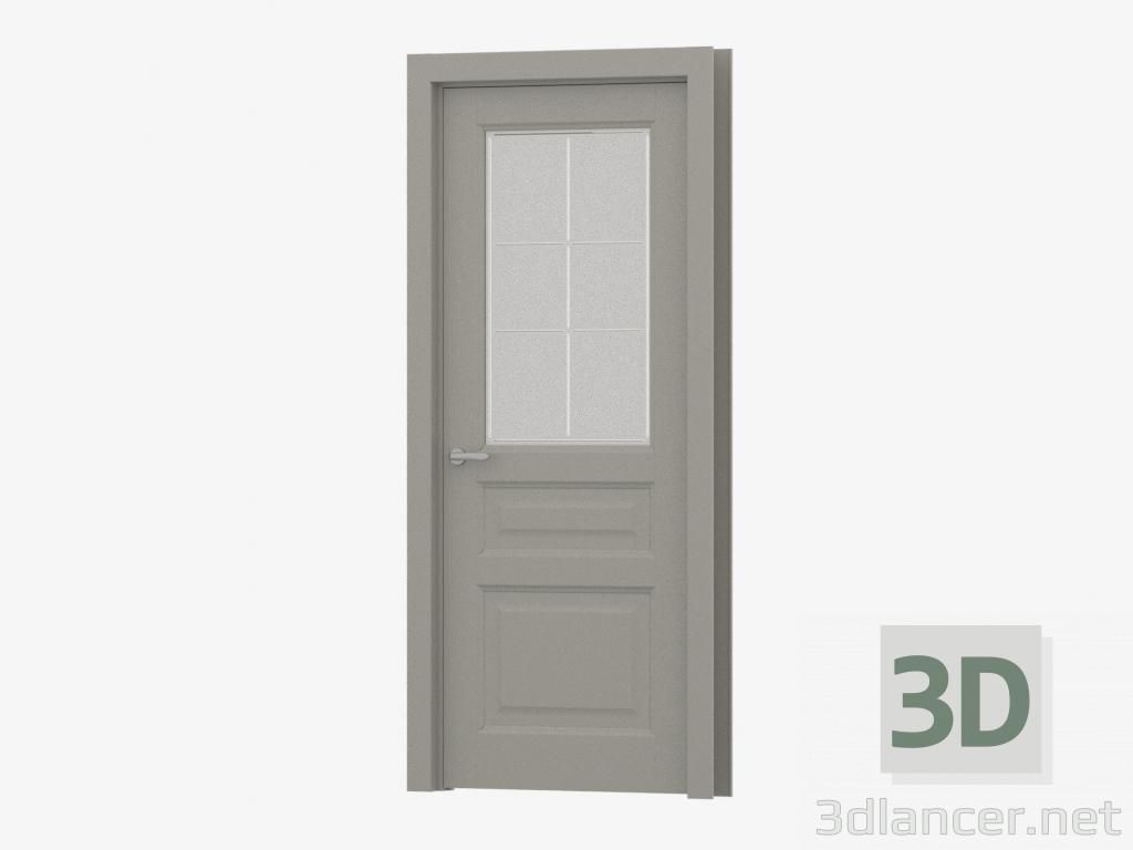 3d model Puerta de interroom (57.41 Г-П6) - vista previa