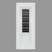 3d model Recessed wall light LINK VERTICAL WITH GRID (S4687) - preview