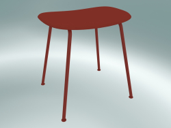 Fiber tube stool (Dusty Red)