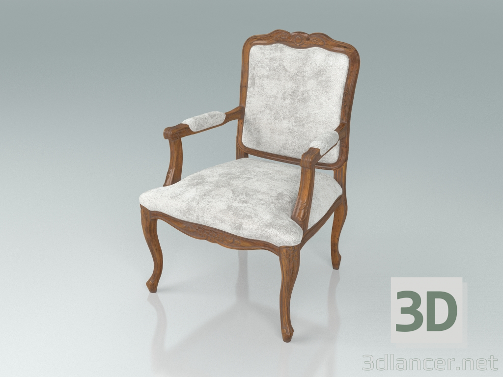 modèle 3D Fauteuil (art.13436) - preview