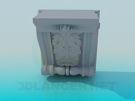 modèle 3D Fretwork - preview