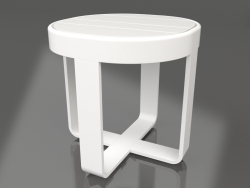 गोल कॉफी टेबल Ø42 (डेकटन जेनिथ, सफेद)