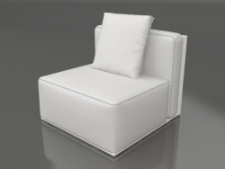 Módulo de sofá, seção 3 (cinza ágata)