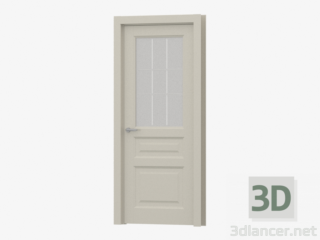 3d model Puerta de interroom (74.41 Г-П9) - vista previa
