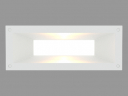 Luz empotrada en la pared MEGALINK HORIZONTAL (S4695)