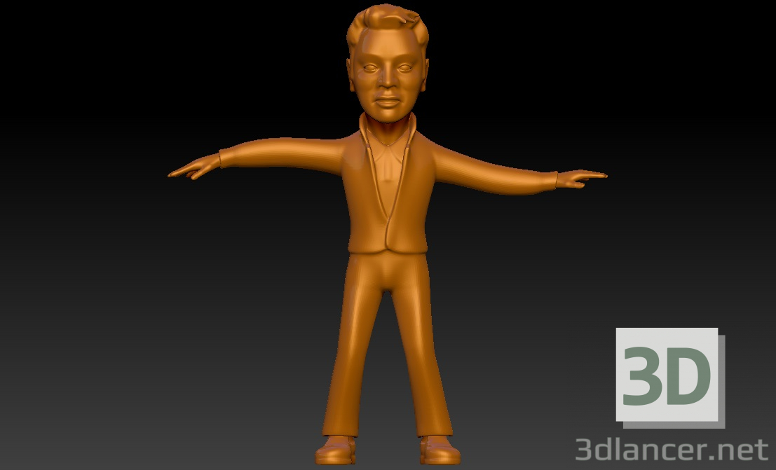 3D Elvis Dansçıları modeli satın - render