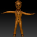 Elvis Tänzer 3D-Modell kaufen - Rendern