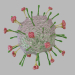 modello 3D di Virus Nipah comprare - rendering