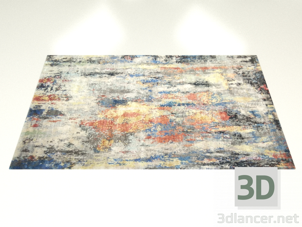 3d модель Вузликовий килим, дизайн Nevado – превью
