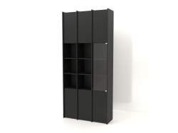 Modular rack ST 07 (1152х409х2600, wood black)