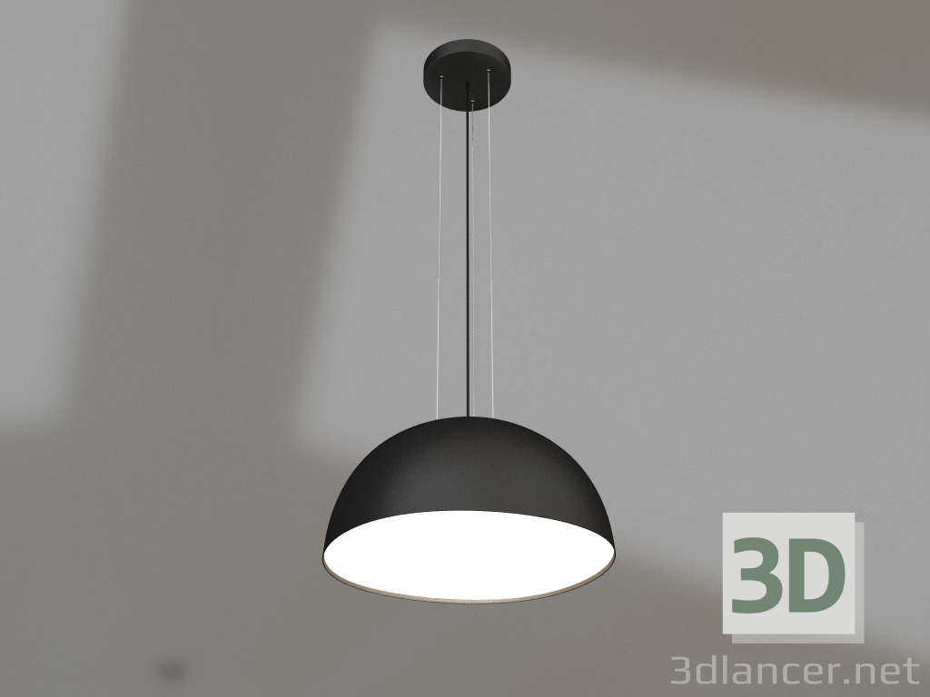 3D Modell Lampe SP-RESTO-HANG-R500-30W Day4000 (BK, 100 Grad, 230V) - Vorschau